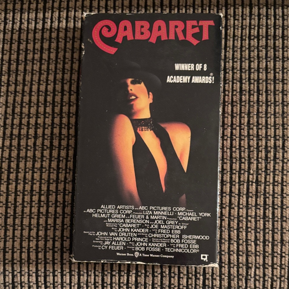 Cabaret Movie VHS Cover